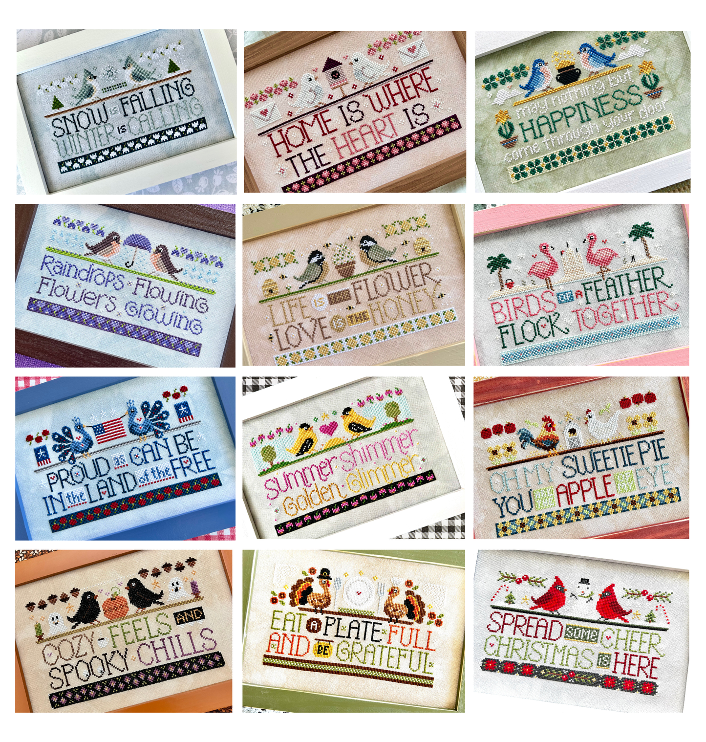 WordyBirds: The Full Collection - Sweet Wing Studio - 2026 Needlework Marketplace PREORDER