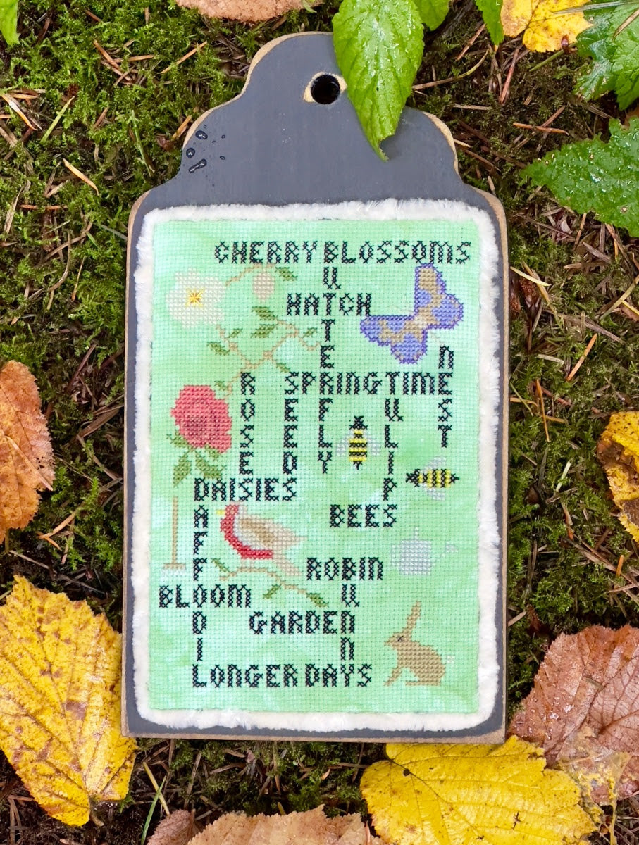 Words to Live By - Spring Edition - Sambrie Stitches - 2026 Nashville Needlework Market PREORDER