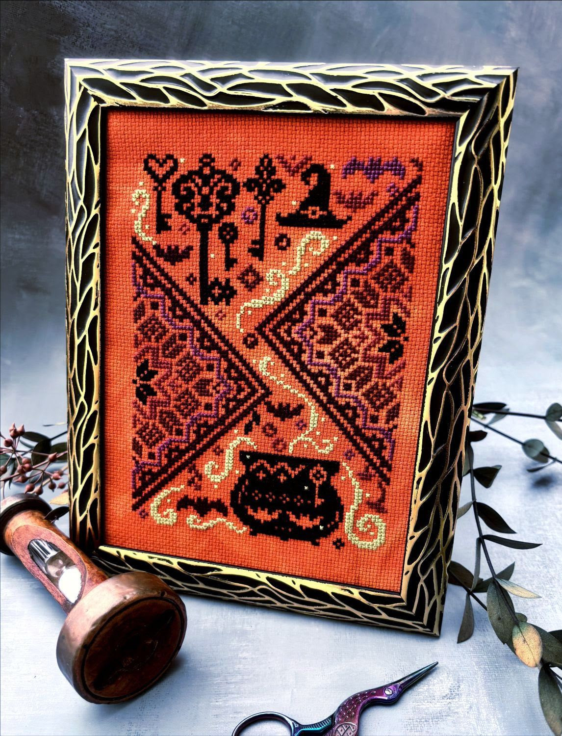 The Cauldron and the Key - Quaternion Creations - 2026 Needlework Marketplace PREORDER