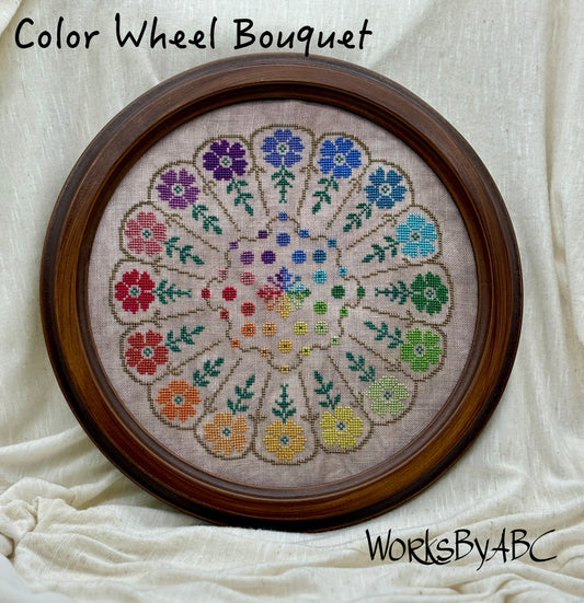 Color Wheel Bouquet - Works By ABC