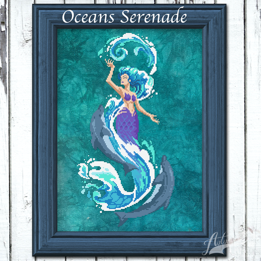 Ocean's Serenade - Autumn Lane Stitchery - 2026 Nashville Needlework Market PREORDER