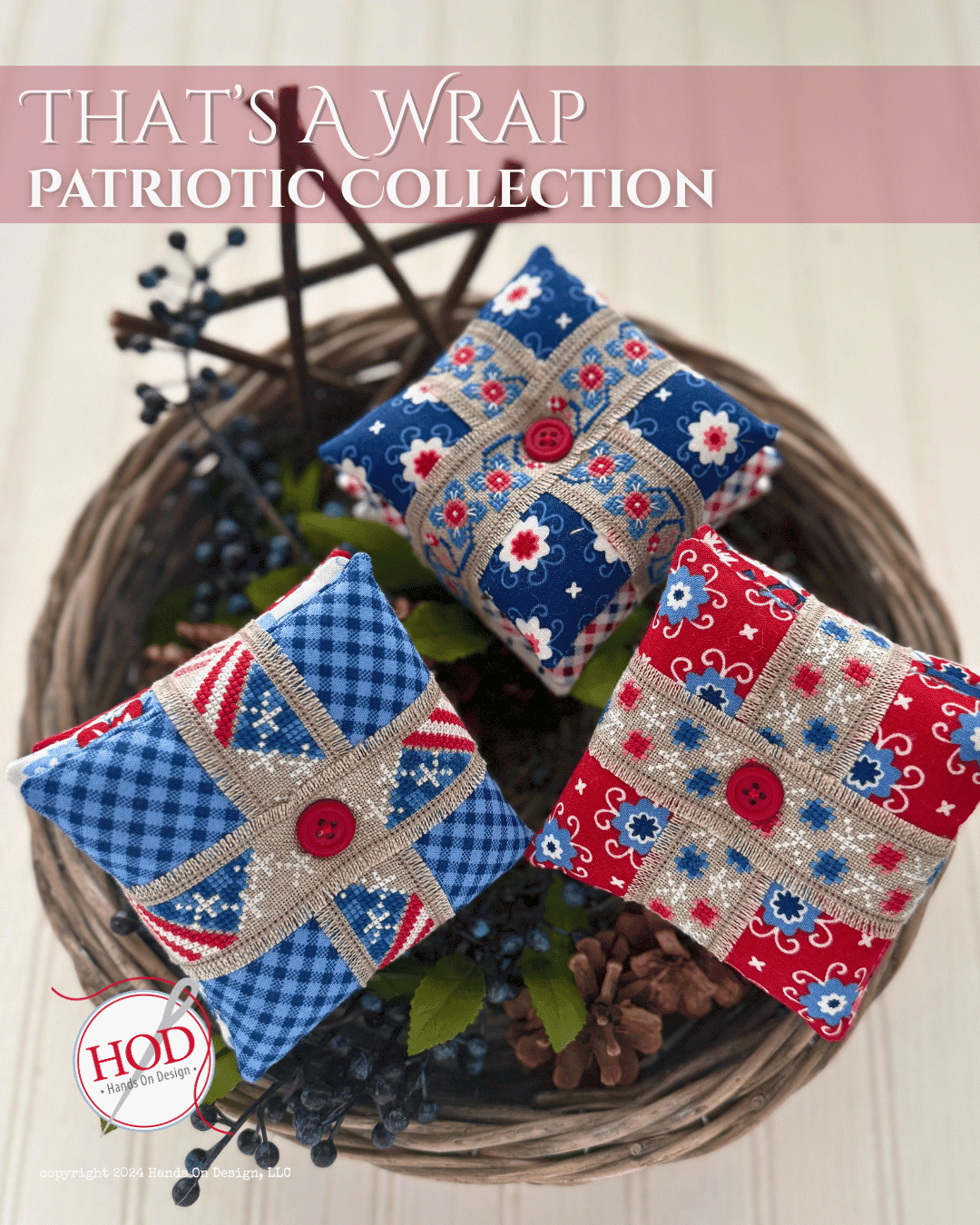 That's A Wrap - Patriotic Collection - Hands on Design