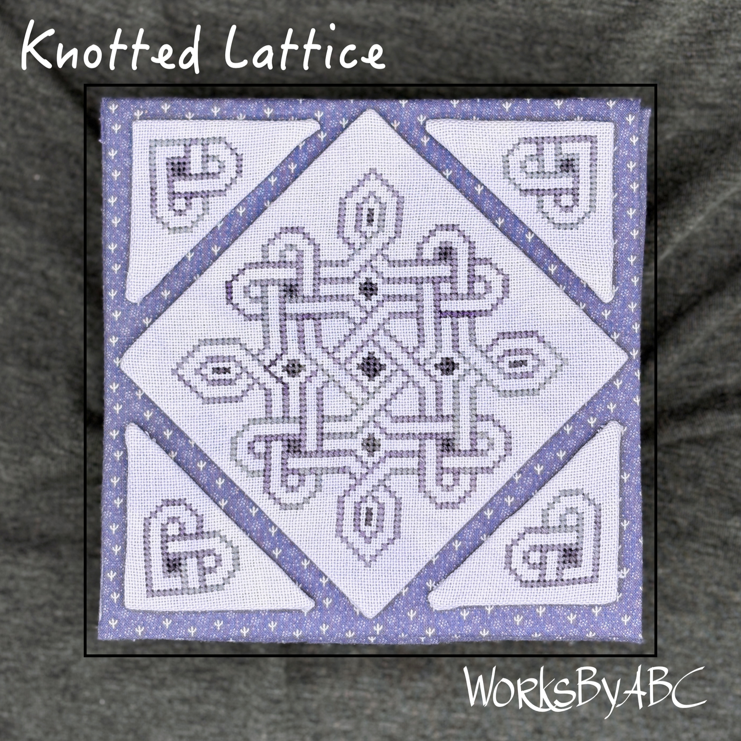 Knotted Lattice - WorksByABC - 2026 Needlework Marketplace PREORDER