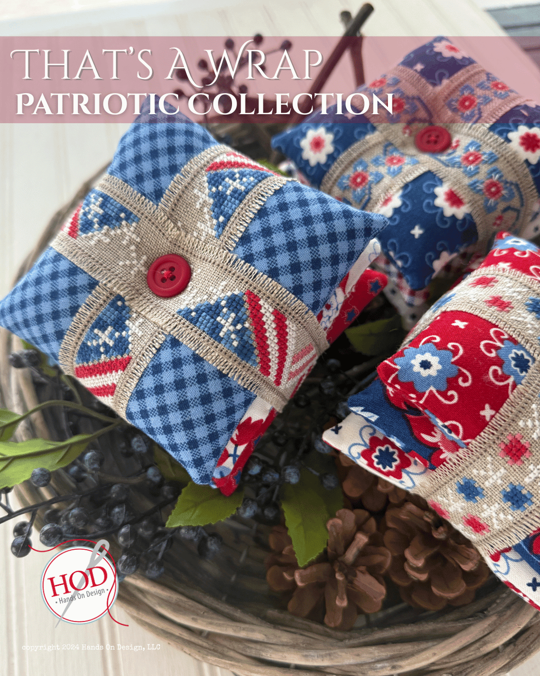 That's A Wrap - Patriotic Collection - Hands on Design