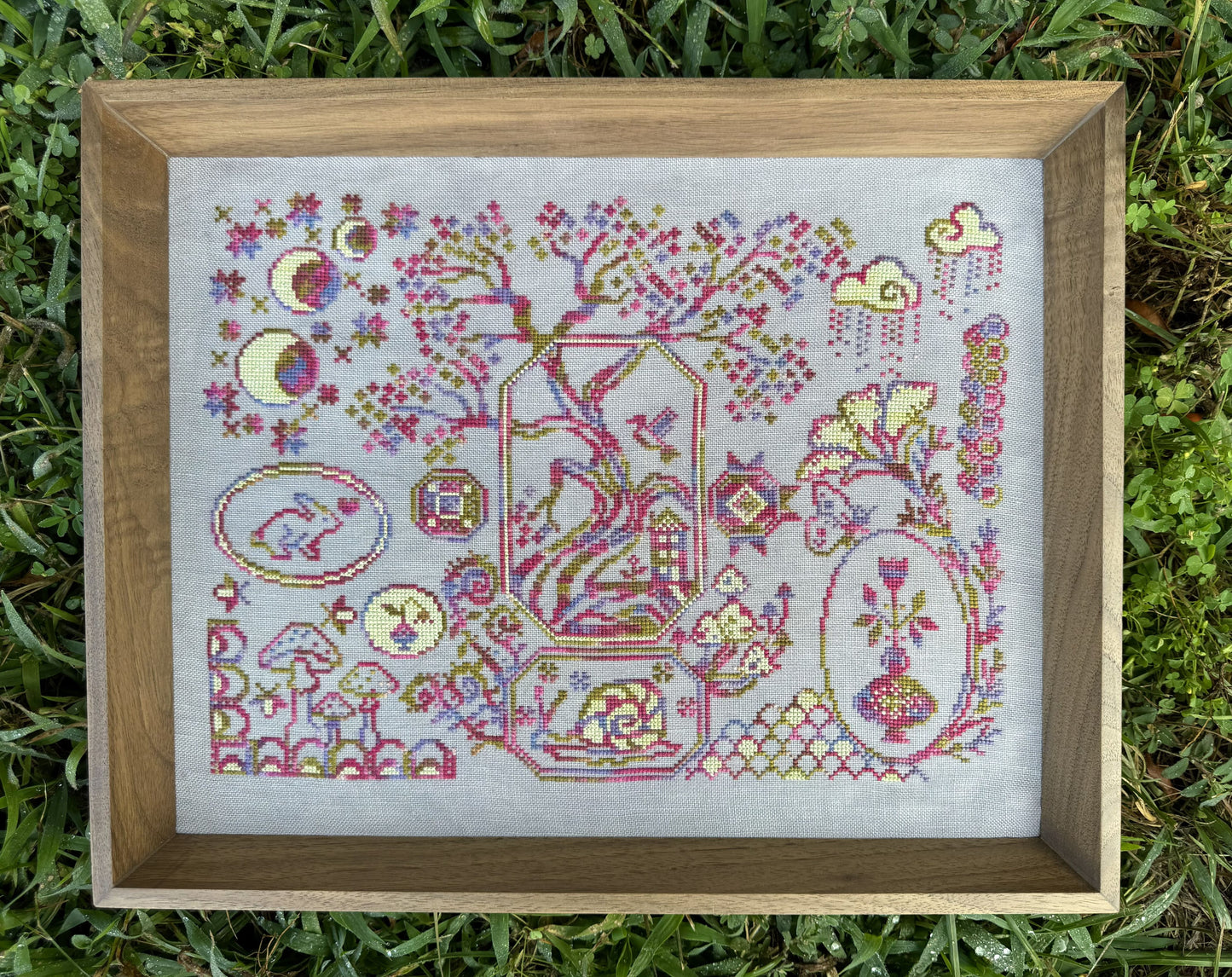 Woodland Whimsy Sampler - The Marigold Needle - 2026 Needlework Marketplace PREORDER