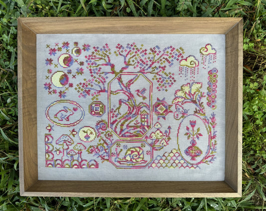 Woodland Whimsy Sampler - The Marigold Needle - 2026 Needlework Marketplace PREORDER