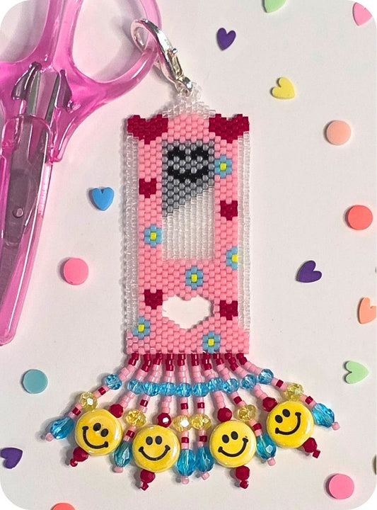 Off With Their Hearts Kit (Peyote Beading) - Ghost Boy Needleworks - 2026 Nashville Needlework Market PREORDER