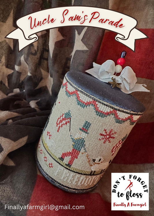 Uncle Sam's Parade - Finally a Farmgirl - 2026 Nashville Needlework Market PREORDER