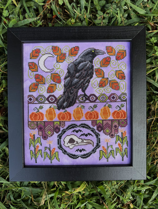 Autumn Raven - The Marigold Needle - 2026 Needlework Marketplace PREORDER