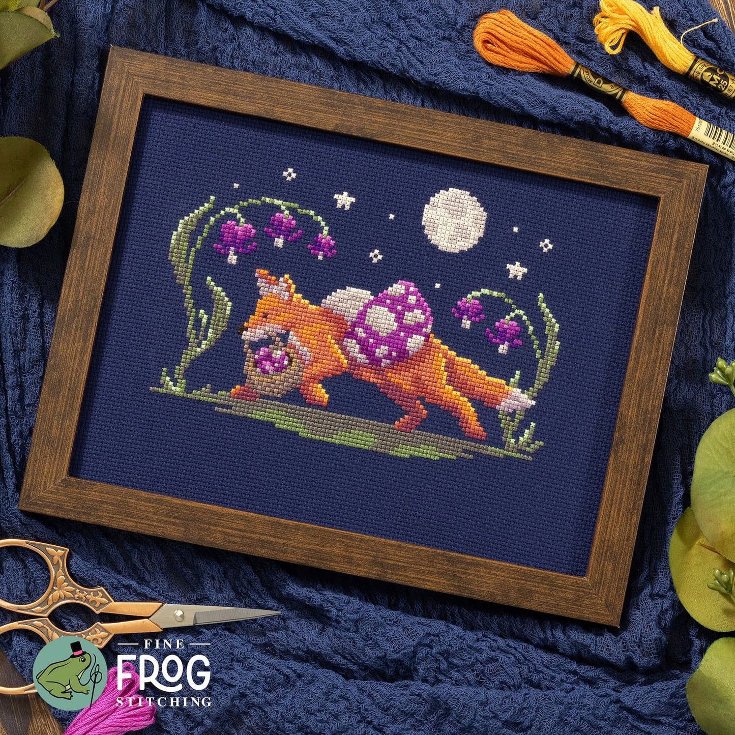 Mushroom Thief - Fine Frog Stitching - 2026 Needlework Marketplace PREORDER