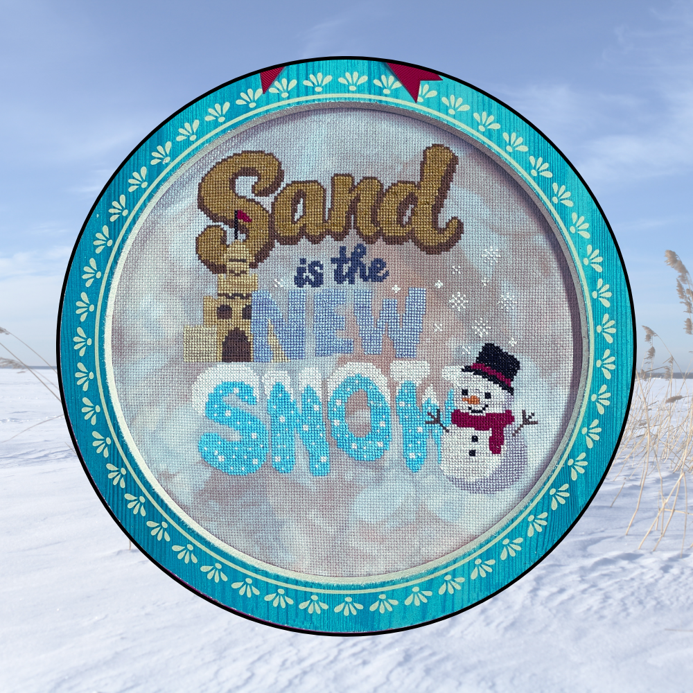 Sand is the New Snow - Barefoot Needlart - 2026 Needlework Marketplace PREORDER