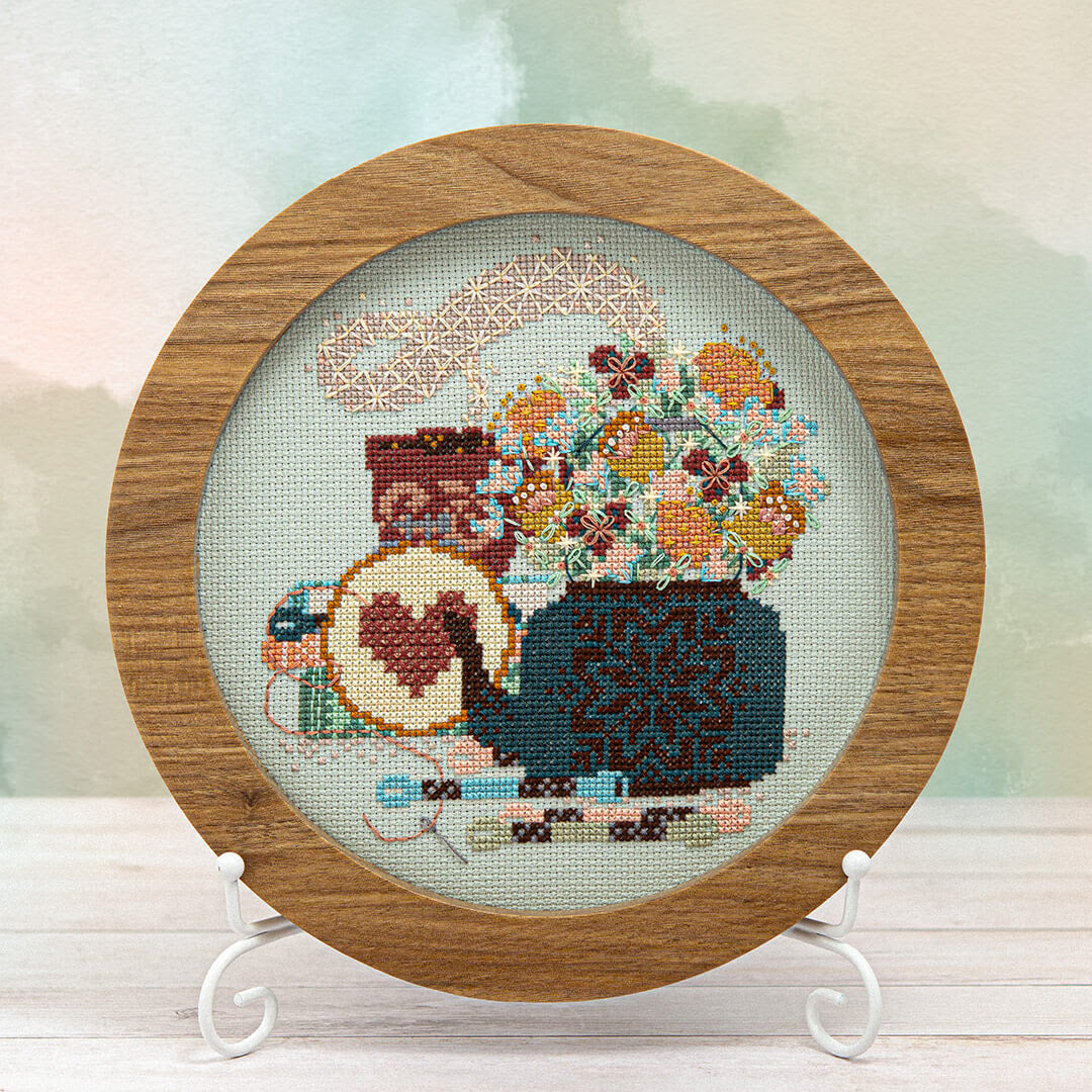 Springtime Sip + Stitch - Counting Puddles
