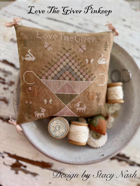 Love The Giver Pinkeep - Animal Cracker Series - Stacy Nash Designs