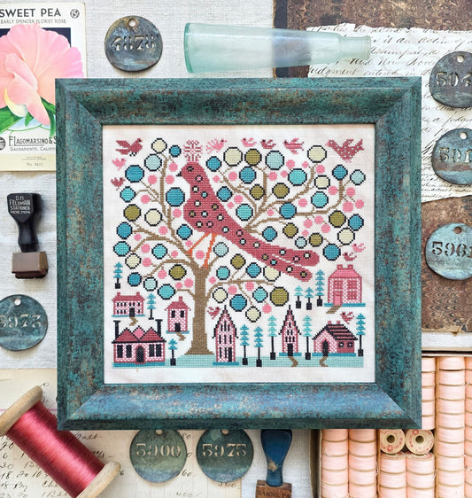 Dot the Bird - Kathy Barrick Needlework Designs - 2026 Nashville Needlework Market PREORDER