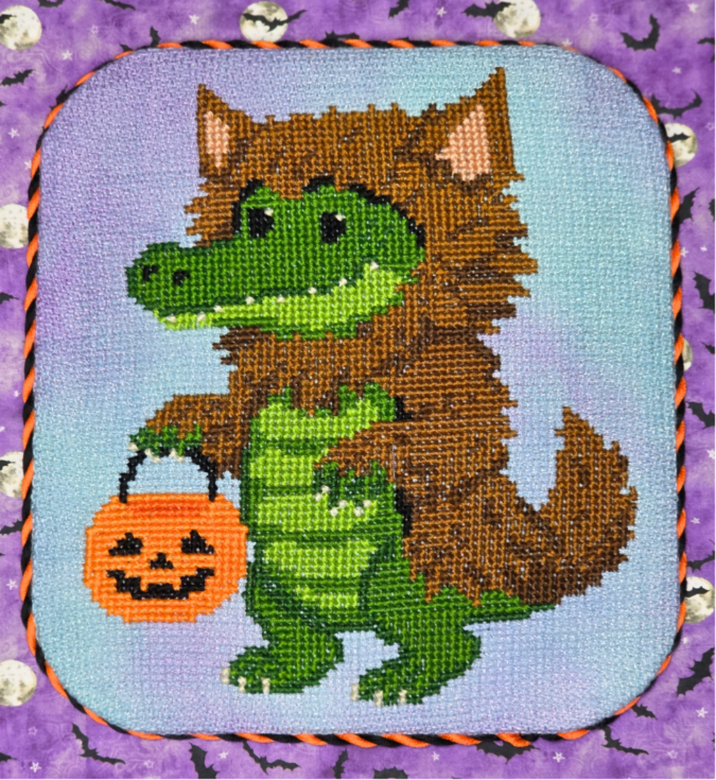 Trick or Teeth - Ghost Boy - 2026 Needlework Marketplace PREORDER