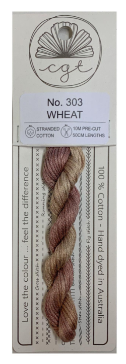 Wheat (No. 303) - Cottage Garden Threads