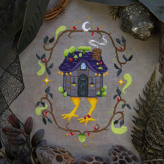 Mushroom Cottage Yaga - The Stitch Crypt - 2026 Needlework Marketplace PREORDER